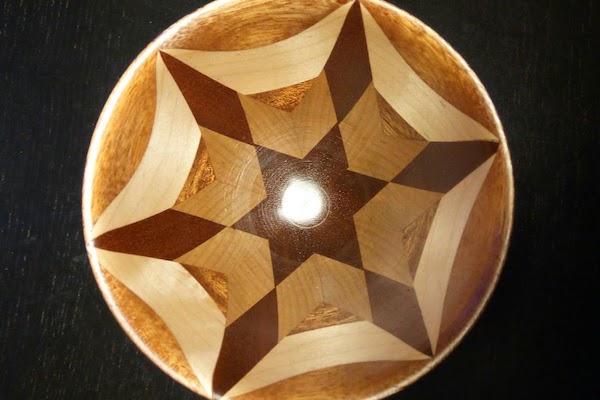 Diamond Laminated Bowl