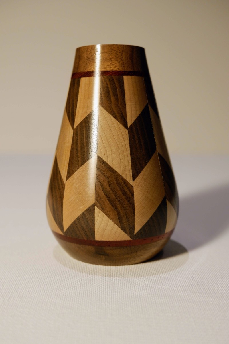 Diamond Laminated Vase
